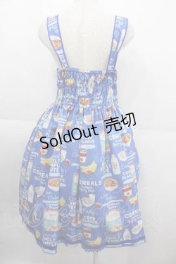 画像2: Emily Temple cute / Cereal ノースリーブワンピース M ブルー I-25-09-11-046-ET-OP-HD-ZI