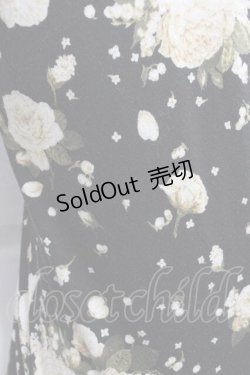 画像3: PINK HOUSE / 薔薇総柄長袖Tシャツ L ブラック I-25-09-13-053-LO-TS-HD-ZT191