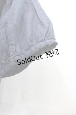 画像3: PINK HOUSE / 半袖フリルブラウス  ネイビー I-25-09-13-054-LO-BL-HD-ZT193