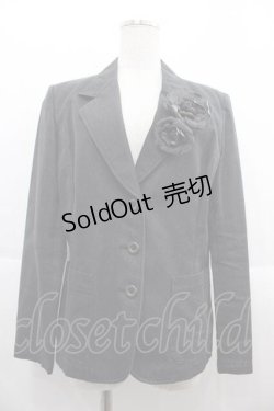 画像1: INGEBORG / ジャケット  デニム黒 I-25-09-13-056-LO-JA-HD-ZI