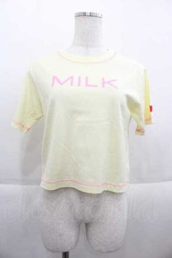 画像1: MILK / MILK SUMMER T  イエロー×ピンク I-25-09-13-007-ML-TS-HD-ZI