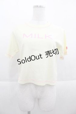 画像1: MILK / MILK SUMMER T  イエロー×ピンク I-25-09-13-007-ML-TS-HD-ZI