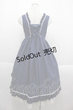 画像2: ALICE and the PIRATES / ドロシーさんのベビードールジャンパースカート  ネイビーXアイボリー I-25-09-13-070-PA-OP-HD-ZI