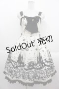 metamorphose / Cinderella〜小さなガラスの靴〜ミディアムジャンパースカート  アンティークホワイト I-25-09-13-071-ME-OP-HD-ZI
