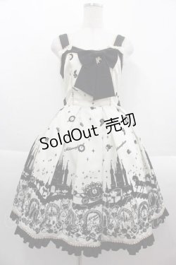画像1: metamorphose / Cinderella〜小さなガラスの靴〜ミディアムジャンパースカート  アンティークホワイト I-25-09-13-071-ME-OP-HD-ZI