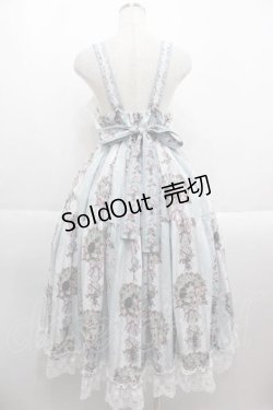 画像2: RoyalPrincessAlice / Rococo Rose Catジャンパースカート  サックス I-25-09-13-072-LO-OP-HD-ZI