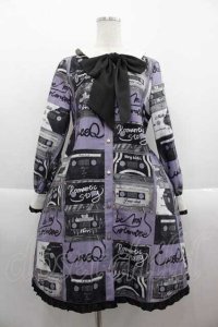 Cute.Q（海外ロリィタ） / 80s磁帯Aラインワンピース S パープル I-25-09-13-077-LO-OP-HD-ZI