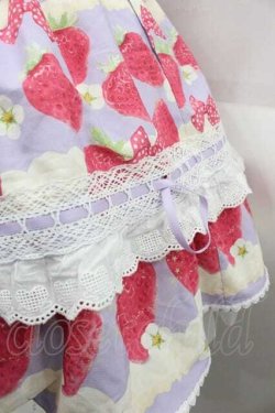 画像3: BacioBouquet / Cream Strawberry Nightスカート S パープル I-25-09-13-079-LO-SK-HD-ZI