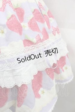 画像3: BacioBouquet / Cream Strawberry Nightスカート S パープル I-25-09-13-079-LO-SK-HD-ZI
