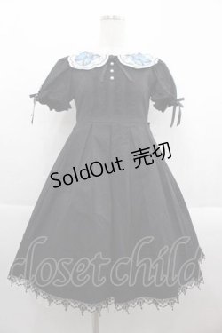 画像1: MOONRIVER / Butterfly Dreamワンピース S ブラック I-25-09-13-082-LO-OP-HD-ZI