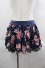画像3: 【SALE】LIZ LISA / フラワーレースプリントノースリーブトップス&スカパンセットアップ  ネイビー I-25-09-13-091-LO-TO-HD-ZT071 (3)