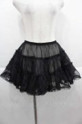 LOLITAその他(お買取対象外) / ミニチュールパニエ  黒 I-25-09-13-106-LO-SK-HD-ZI
