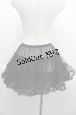 画像2: LOLITAその他(お買取対象外) / ミニチュールパニエ  黒 I-25-09-13-106-LO-SK-HD-ZI