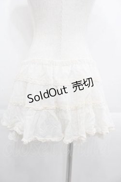 画像2: LIZ LISA / レースフリルスカパン  アイボリー I-25-09-13-114-LO-PA-HD-ZT071