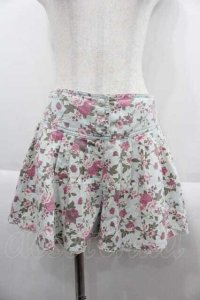 LIZ LISA / ローズブーケプリントスカパン  サックスＸピンク I-25-09-13-117-LO-PA-HD-ZT071