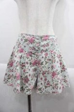 画像1: 【SALE】LIZ LISA / ローズブーケプリントスカパン  サックスＸピンク I-25-09-13-117-LO-PA-HD-ZT071 (1)