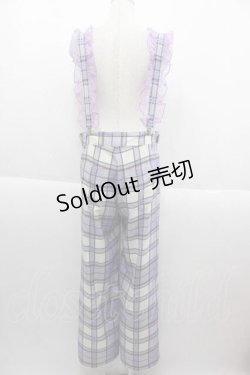 画像2: MILK / バレンタインチェックパンツ  ラベンダー I-25-09-13-119-ML-PA-HD-ZI