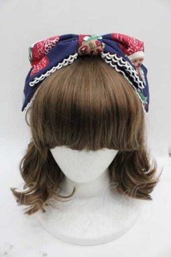 画像2: Angelic Pretty / Royal Crown Berryカチューシャ  ネイビー I-25-09-13-121-AP-AC-HD-ZI