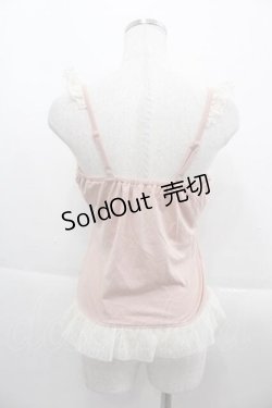 画像2: LIZ LISA / ドットチュールキャミ  ピンク I-25-09-13-025-LO-TO-HD-ZT057