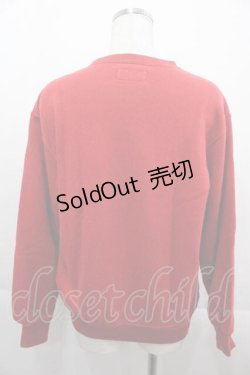 画像2: PINK HOUSE / ギンガムチェックロゴワッペントレーナー  レッド I-25-09-13-027-LO-TO-HD-ZI