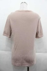 画像2: 【SALE】INGEBORG / 襟ぐりリボン半袖カーディガン  ピンク I-25-09-13-042-LO-TO-HD-ZT453 (2)