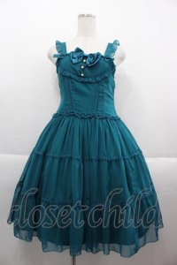 ALICE and the PIRATES / ルクレールシフォンジャンパースカート  グリーン I-25-09-15-045-PA-OP-HD-ZS