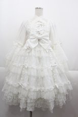 画像1: metamorphose / 追憶の姫君 ドレス 1 白 I-25-09-15-046-ME-OP-HD-ZI (1)