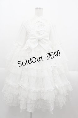 画像1: metamorphose / 追憶の姫君 ドレス 1 白 I-25-09-15-046-ME-OP-HD-ZI