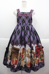 ALICE and the PIRATES / Nostalgic Gift〜くるみ割り人形と大切な想い出〜ジャンパースカートII  パープル I-25-09-15-051-PA-OP-HD-ZS