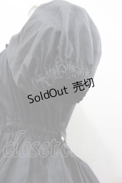 画像3: Physical Drop / リボン半袖ワンピース  黒X白 I-25-09-15-052-LO-OP-HD-ZI