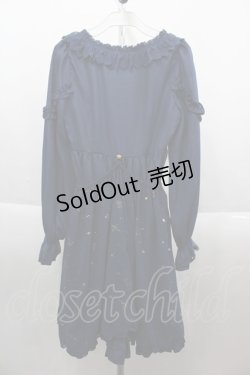 画像2: To Alice / 星座柄ワンピース S ネイビーXゴールド I-25-09-15-055-LO-OP-HD-ZI