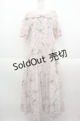 PINK HOUSE / リトルヴァイオレットプリントワンピース  ピンク I-25-09-15-068-LO-OP-HD-ZI