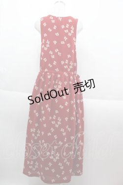 画像2: KETTY / ドットリボンジャンパースカート  赤Ｘ白 I-25-09-15-071-EL-OP-HD-ZI