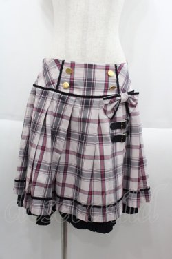画像1: Angelic Pretty / タータンチェックレッスンスカート  ピンク I-25-09-15-072-AP-SK-HD-ZI