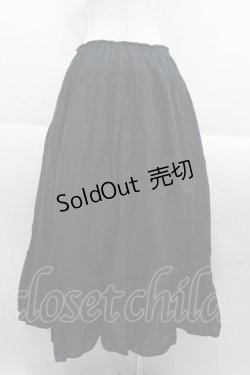 画像2: PINK HOUSE / フリルスカート  黒 I-25-09-15-076-LO-SK-HD-ZI