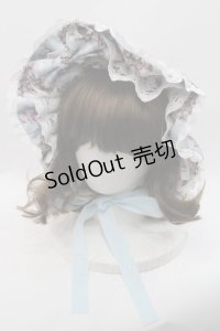 Royal Princess Alice / Rococo Rose Catボンネット  サックス I-25-09-15-086-LO-AC-HD-ZI