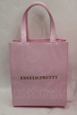 画像1: Angelic Pretty / ショッパー風トート  ピンク I-25-09-15-092-AP-BG-HD-ZI