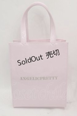 画像1: Angelic Pretty / ショッパー風トート  ピンク I-25-09-15-092-AP-BG-HD-ZI
