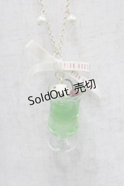 画像1: PINK HOUSE / クリームソーダモチーフネックレス  グリーン I-25-09-15-094-LO-AC-HD-ZI