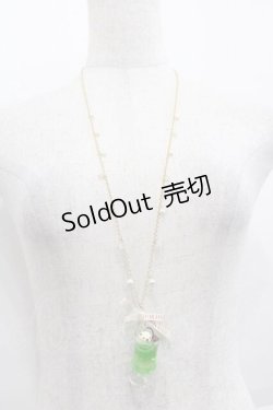 画像2: PINK HOUSE / クリームソーダモチーフネックレス  グリーン I-25-09-15-094-LO-AC-HD-ZI