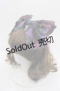 ALICE and the PIRATES / Nostalgic Gift〜くるみ割り人形と大切な想い出〜柄リボンカチューシャ  パープル I-25-09-15-095-PA-AC-HD-ZI