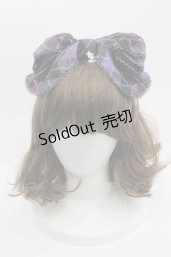 画像2: ALICE and the PIRATES / Nostalgic Gift〜くるみ割り人形と大切な想い出〜柄リボンカチューシャ  パープル I-25-09-15-095-PA-AC-HD-ZI