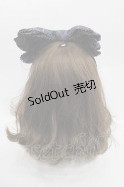 画像3: ALICE and the PIRATES / Nostalgic Gift〜くるみ割り人形と大切な想い出〜柄リボンカチューシャ  パープル I-25-09-15-095-PA-AC-HD-ZI