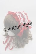 Angelic Pretty / タータンチェックリボンヘッドドレス  赤 I-25-09-15-097-AP-AC-HD-ZI
