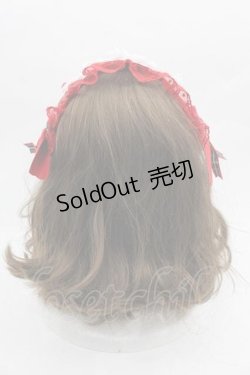 画像3: Angelic Pretty / タータンチェックリボンヘッドドレス  赤 I-25-09-15-097-AP-AC-HD-ZI