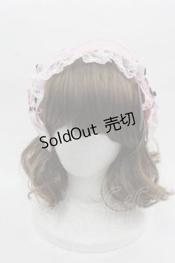 画像2: Angelic Pretty / Heartカチューシャ(無地)  ピンクX黒 I-25-09-15-098-AP-AC-HD-ZI