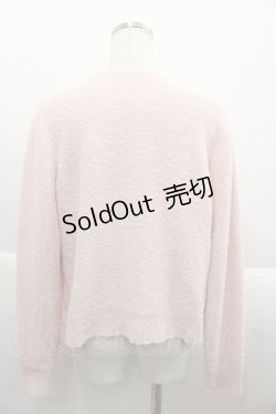 画像2: PINK HOUSE / 桜モチーフ使いニットカーディガン  ピンク I-25-09-15-012-LO-TO-HD-ZI