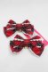 画像1: Angelic Pretty / タータンチェックリボンクリップSet  赤チェック I-25-09-15-109-AP-AC-HD-ZI (1)