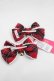 画像2: Angelic Pretty / タータンチェックリボンクリップSet  赤チェック I-25-09-15-109-AP-AC-HD-ZI (2)