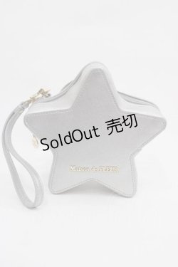 画像1: Maison de FLEUR / スターポーチ  シルバー I-25-09-15-111-LO-ZA-HD-ZI